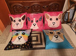 Pillows in all colors